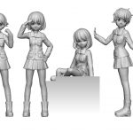 ガルパン 1/35 レオポンさんチームフィギュアセット キット初公開!! #garupan
