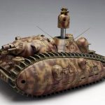 夢の多砲塔戦車 悪役1号 短砲身型はボックスアートも凄い!