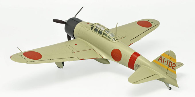 エフトイズの1/72 フルアクション 零戦21型にみる3つの驚き