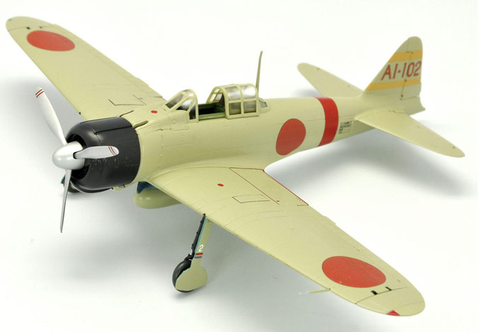 エフトイズの1/72 フルアクション 零戦21型にみる3つの驚き